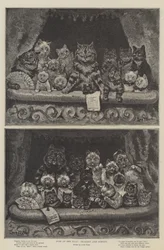 Puss im Theater, Tragödie und Komödie